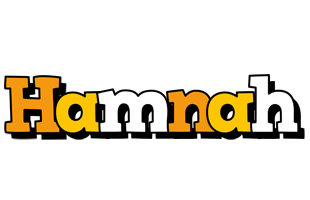 Hamnah cartoon logo