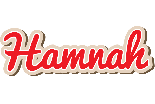 Hamnah chocolate logo