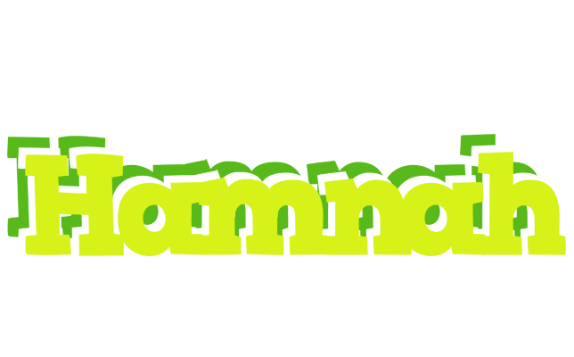 Hamnah citrus logo