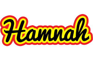 Hamnah flaming logo