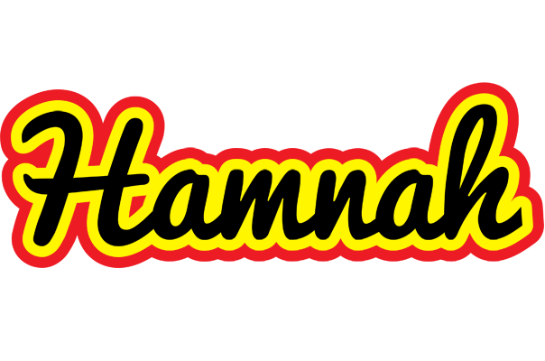 Hamnah flaming logo