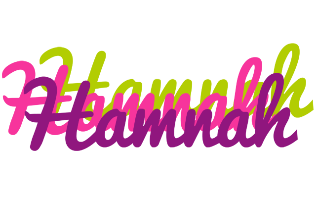 Hamnah flowers logo