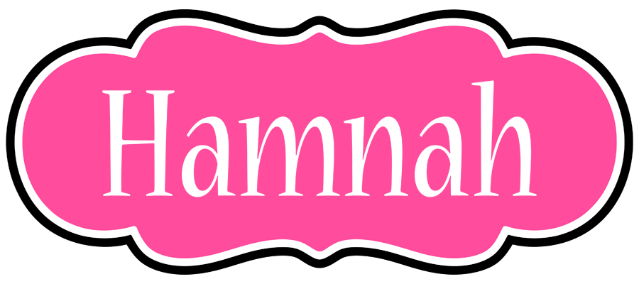 Hamnah invitation logo