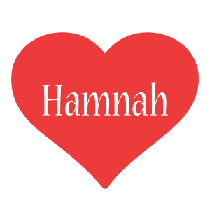 Hamnah love logo