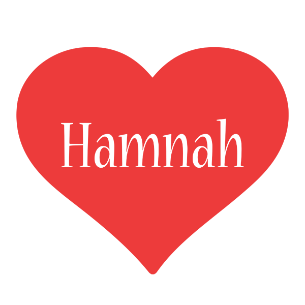 Hamnah love logo