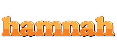 Hamnah orange logo