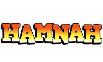 Hamnah sunset logo