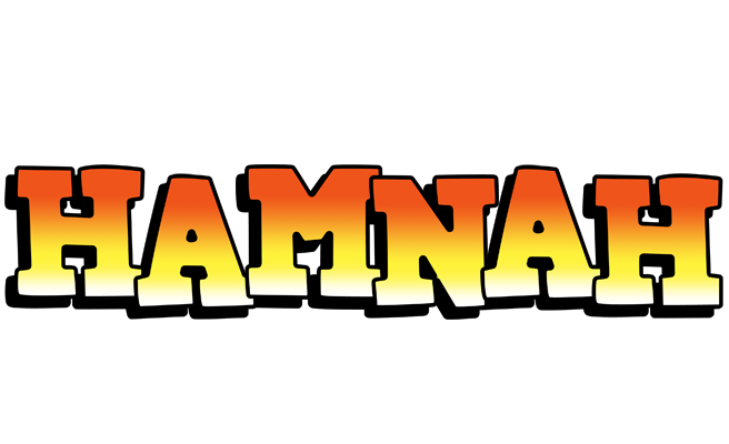 Hamnah sunset logo