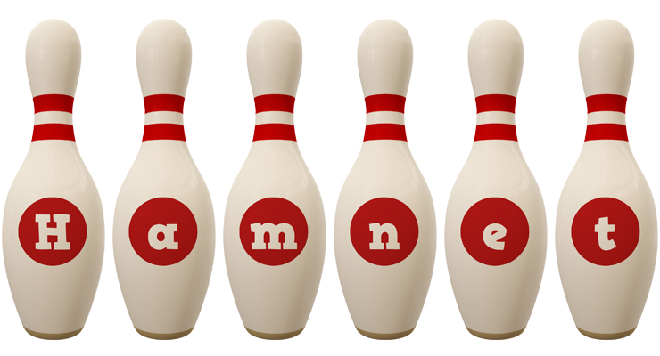 Hamnet bowling-pin logo