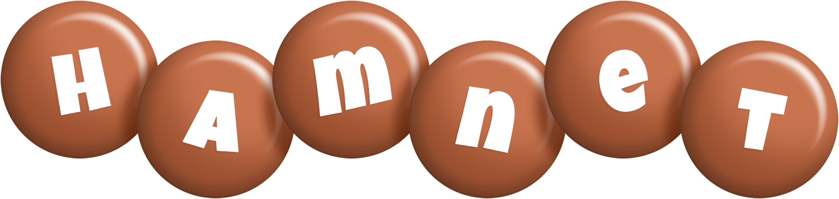 Hamnet candy-brown logo