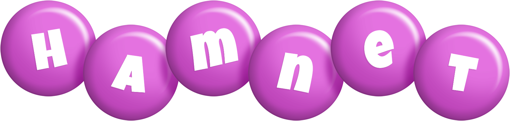 Hamnet candy-purple logo