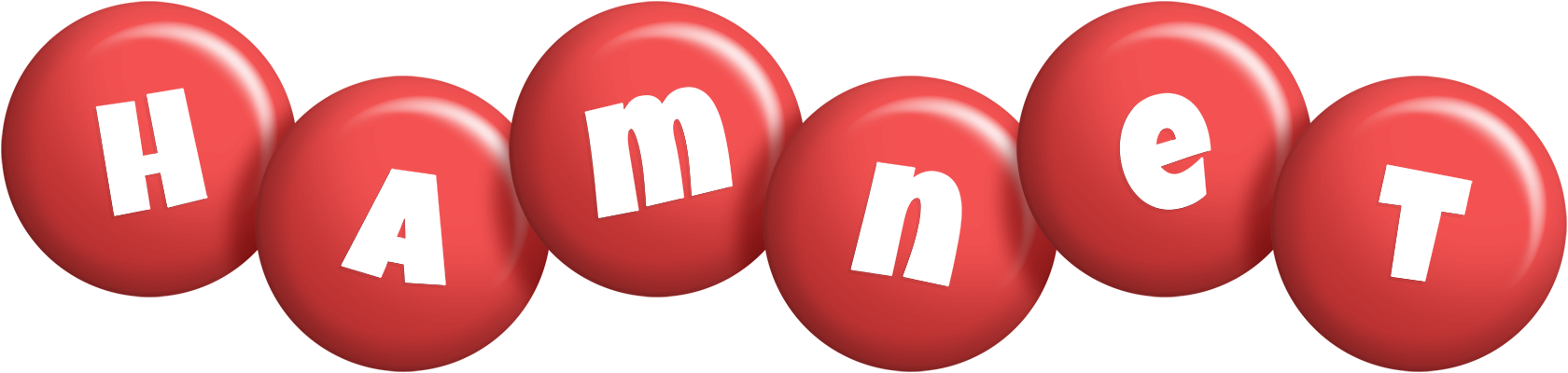 Hamnet candy-red logo