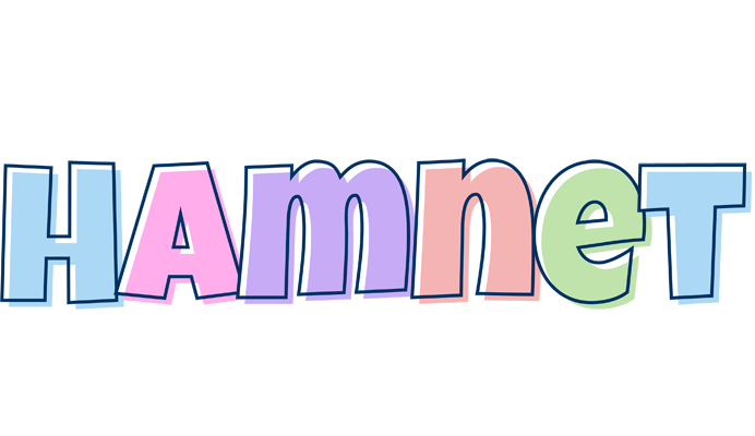 Hamnet pastel logo