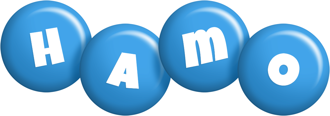 Hamo candy-blue logo