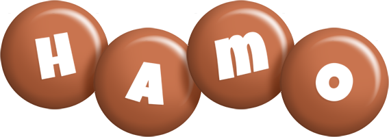 Hamo candy-brown logo