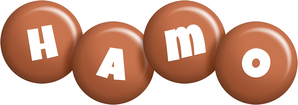 Hamo candy-brown logo