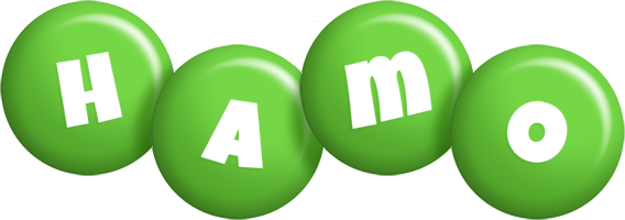 Hamo candy-green logo