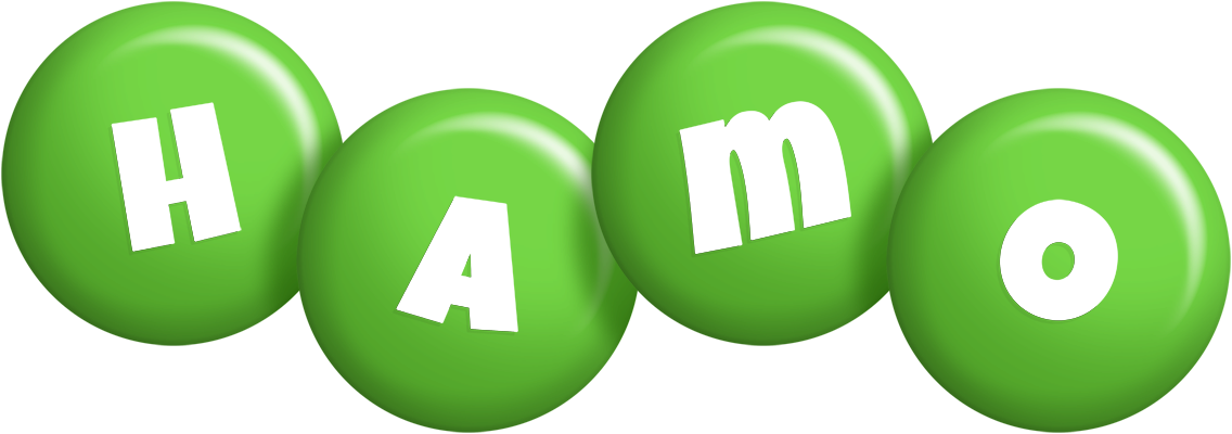 Hamo candy-green logo