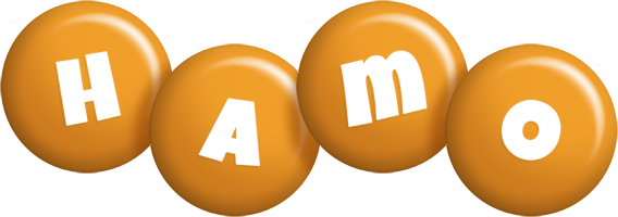 Hamo candy-orange logo