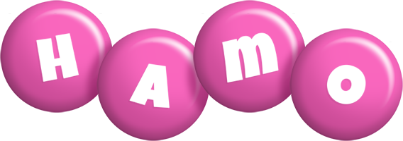 Hamo candy-pink logo