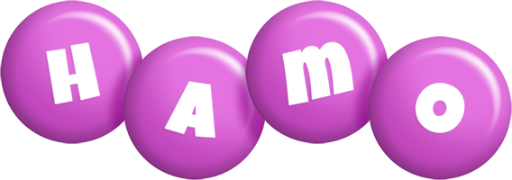 Hamo candy-purple logo