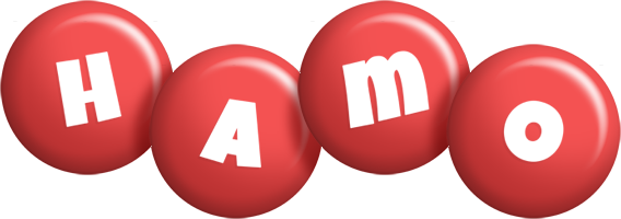Hamo candy-red logo