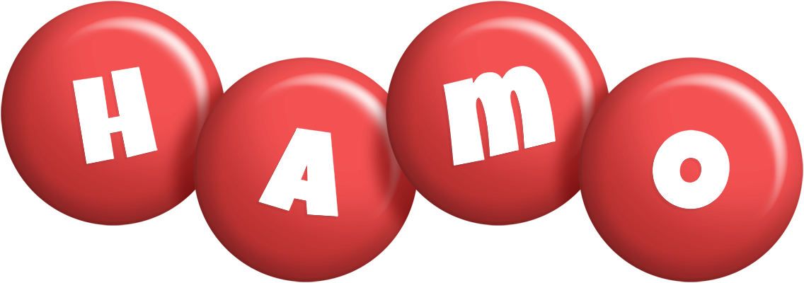 Hamo candy-red logo