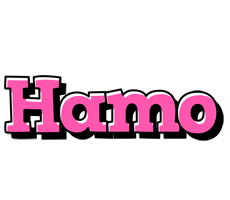 Hamo girlish logo