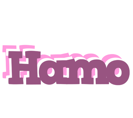 Hamo relaxing logo