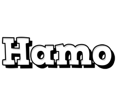 Hamo snowing logo