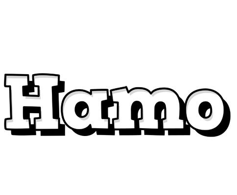 Hamo snowing logo