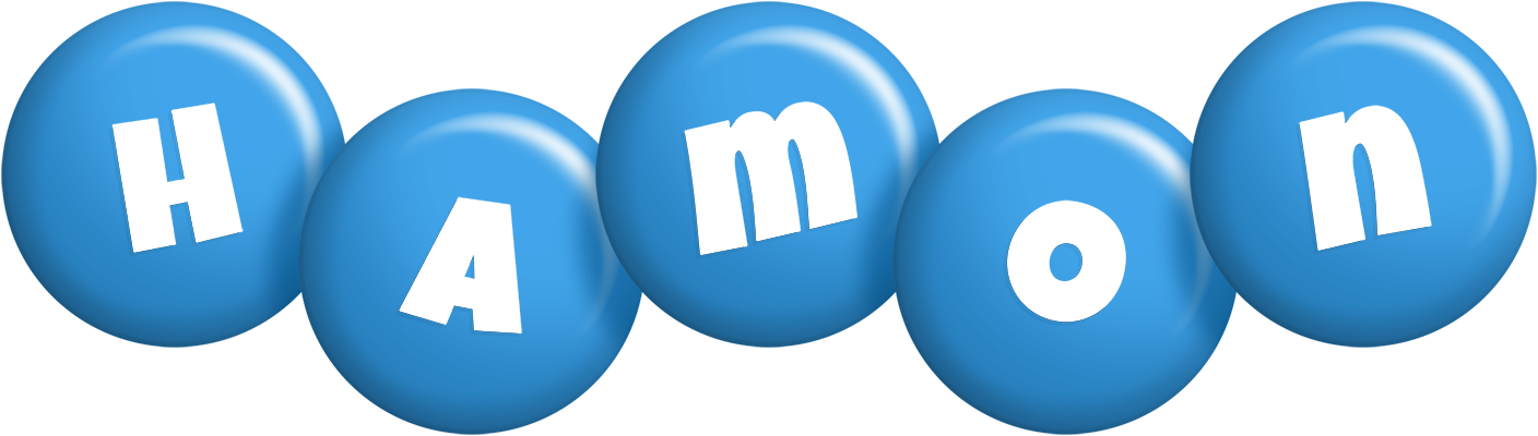 Hamon candy-blue logo