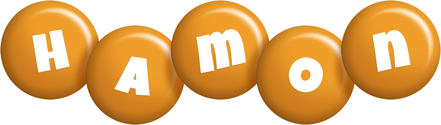Hamon candy-orange logo
