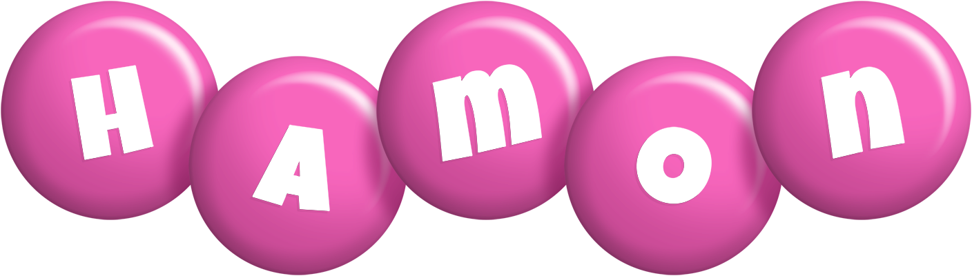 Hamon candy-pink logo