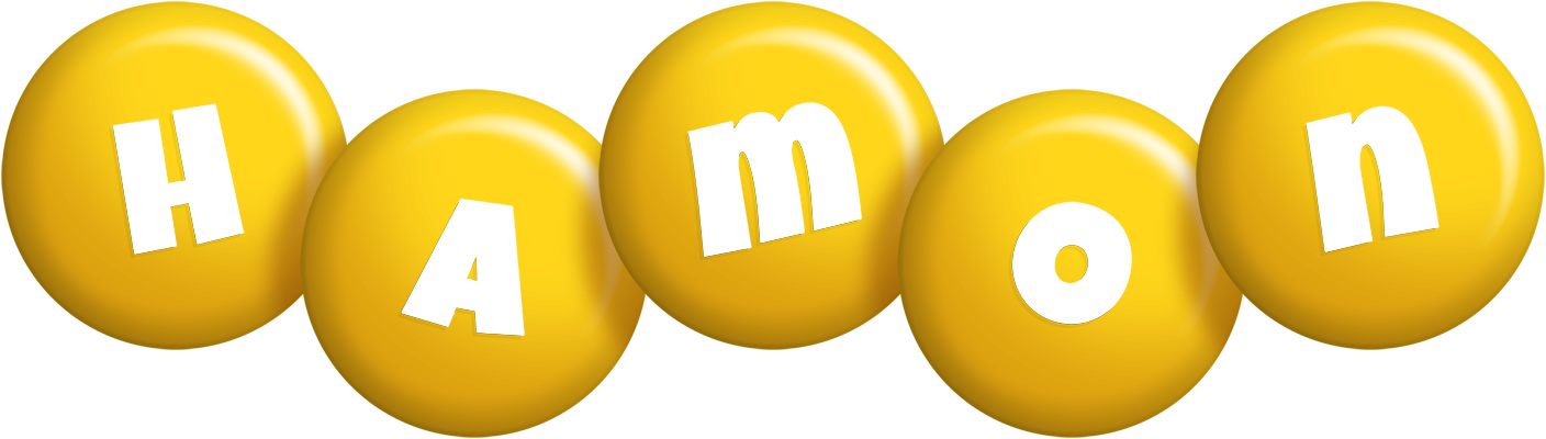 Hamon candy-yellow logo