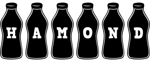 Hamond bottle logo