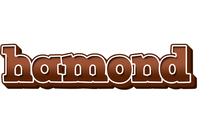 Hamond brownie logo