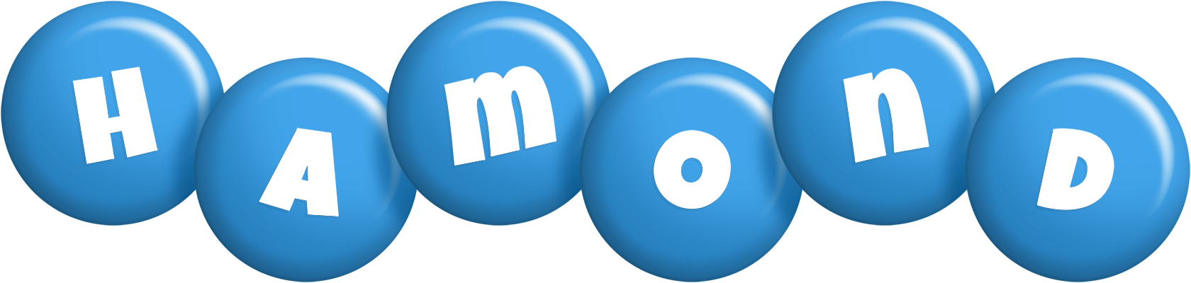 Hamond candy-blue logo