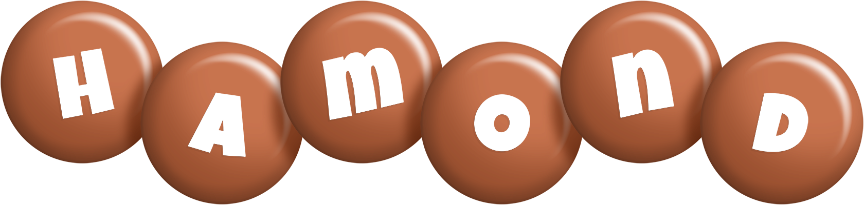 Hamond candy-brown logo