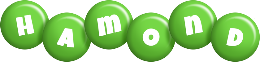 Hamond candy-green logo