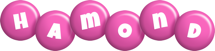 Hamond candy-pink logo