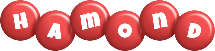 Hamond candy-red logo