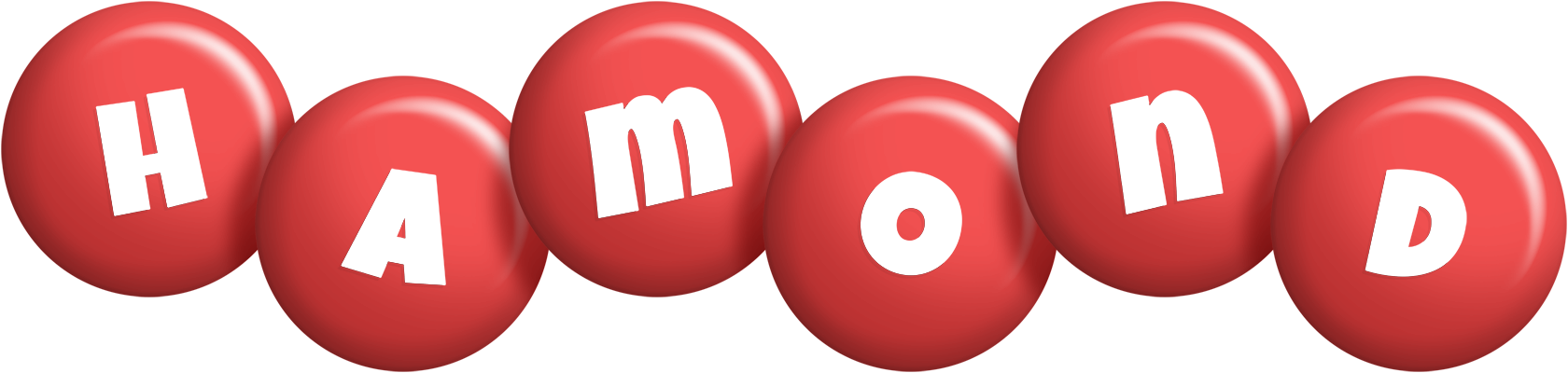Hamond candy-red logo