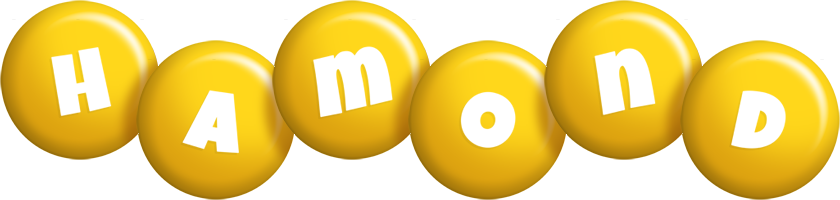 Hamond candy-yellow logo