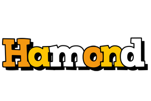 Hamond cartoon logo