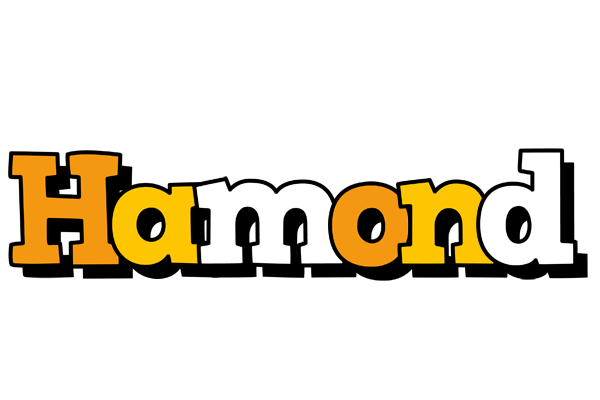 Hamond cartoon logo