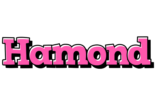 Hamond girlish logo