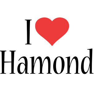 Hamond i-love logo