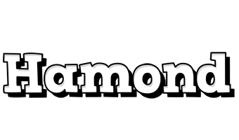 Hamond snowing logo