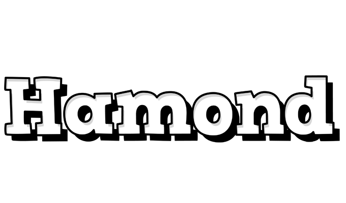 Hamond snowing logo